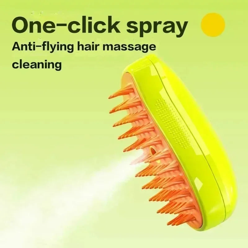Elektrische Bürste für die Massage und Pflege von Haustieren